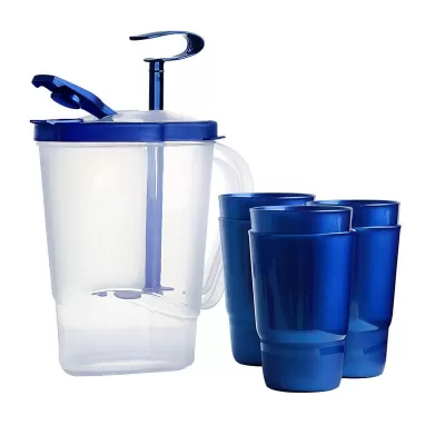 Combo Jarra E 1,5 Mezclador + 6 Vasos Combo Jarra E 1,5 Mezclador + 6 Vasos