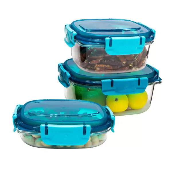 Combo Recipiente Cuadrado Transparency