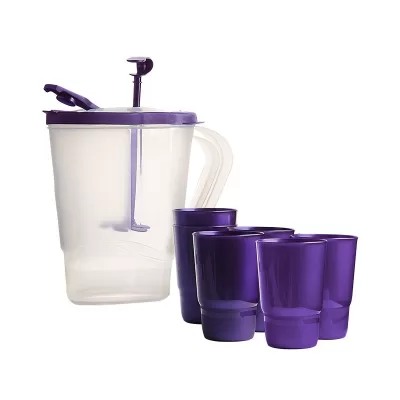 Combo Jarra E 2,5 Mezclador + 6 Vasos Combo Jarra E 2,5 Mezclador + 6 Vasos