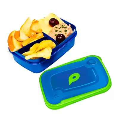 Set x 2 Recipiente para Almuerzo Rectangular DIVI E LS01E