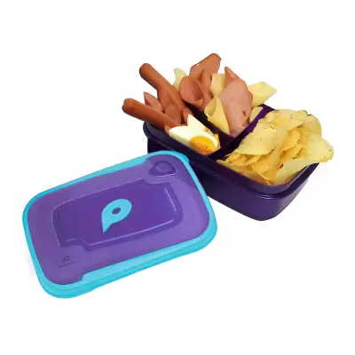 Set x 2 Recipiente para Almuerzo Rectangular DIVI E LS01E Set x 2 Recipiente para Almuerzo Rectangular DIVI E LS01E