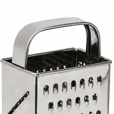 Rallador de Acero Inoxidable | Rallador Multifuncional para Cocina