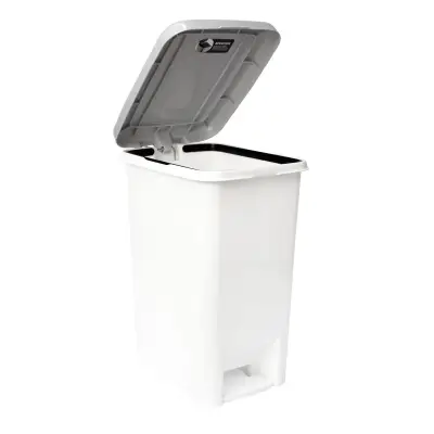 Papelera con Pedal 15 Litros | Papelera Plástica para Hogar y Oficina