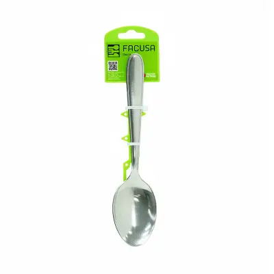 Set x6 Cucharas de Mesa en Acero Inoxidable | Cubiertos Resistentes y Duraderos