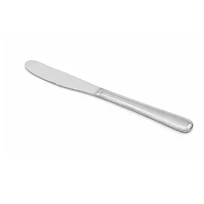 Set x6 Cuchillo de Mesa en Acero Inoxidable | Cubiertos Resistentes y Duraderos
