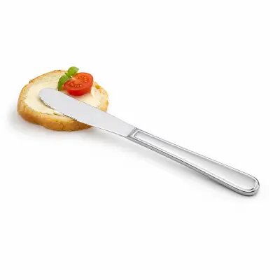Docena de Cuchillos de Mesa en Acero Inoxidable | Resistentes y Duraderos
