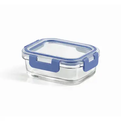Recipiente de Vidrio Vital Glass Rectangular 370 ml | Hermético y Libre de BPA