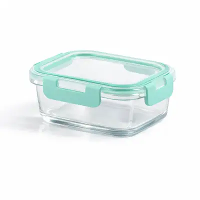Recipiente de Vidrio Vital Glass Rectangular 640 ml | Hermético y Libre de BPA