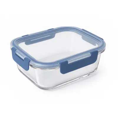 Recipiente de Vidrio Vital Glass Rectangular 1050 ml | Hermético y Libre de BPA