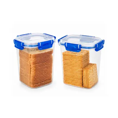 Combo Recipientes Clip & Lock Pólimes | Galletas y Pan
